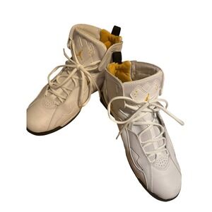 Jordan True Flight 'White Yellow Ochre' Basketball Shoes 342964-107 Size 13